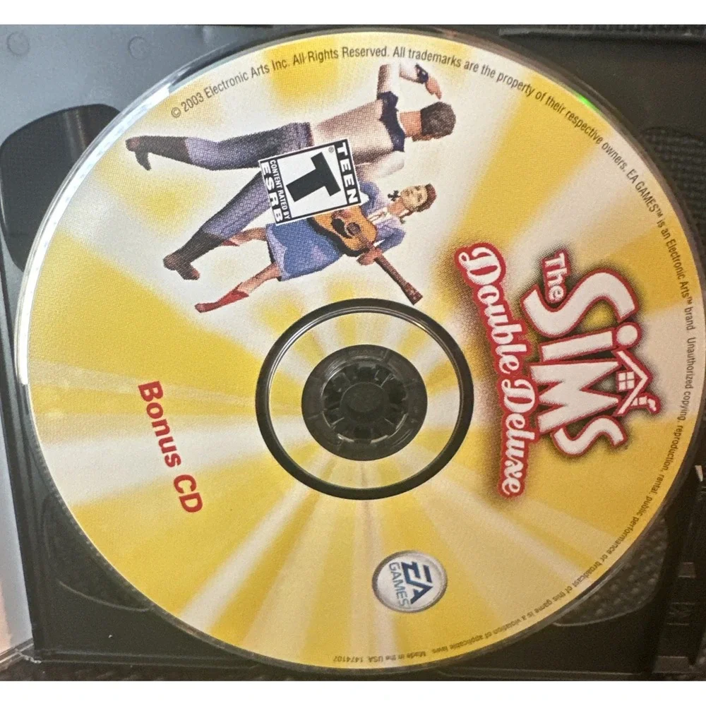 The Sims PC Double Deluxe Livin' Large House Party Game